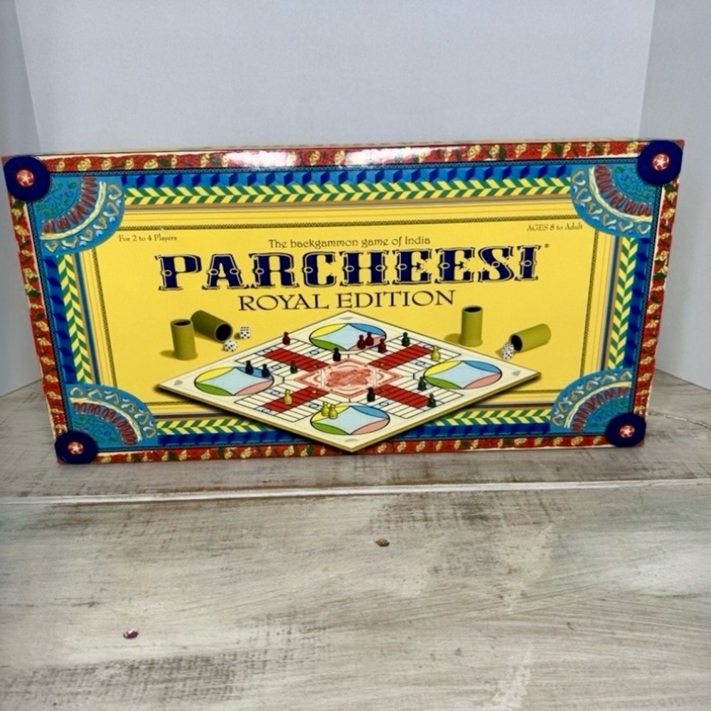 Parcheesi Royal Edition Board Dice Game - A Family & Friends Game Night Classic!
